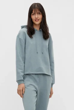 Sweatshirt básica capuz