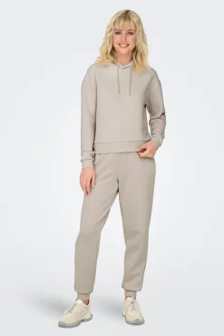 Sweatshirt básica com capuz