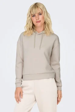 Sweatshirt básica com capuz