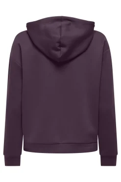 Sweatshirt com fecho-éclair