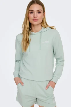 Sweatshirt desportiva com capuz