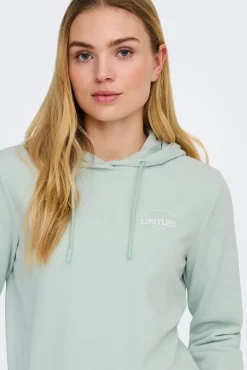 Sweatshirt desportiva com capuz