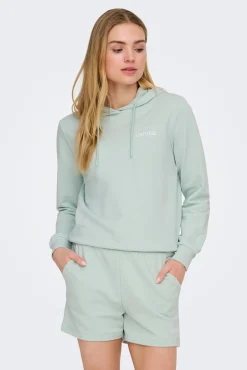 Sweatshirt desportiva com capuz