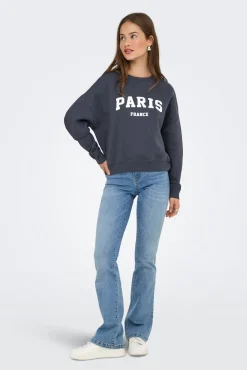 Sweatshirt gola redonda