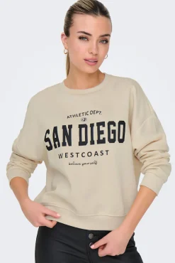 Sweatshirt gola redonda