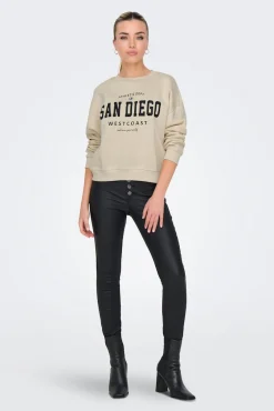 Sweatshirt gola redonda
