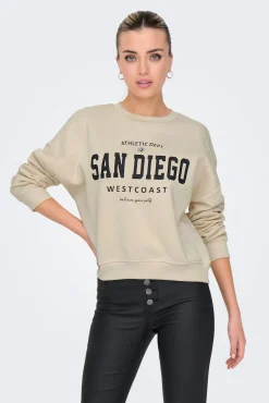 Sweatshirt gola redonda