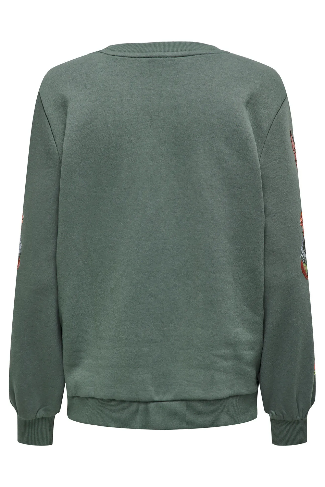 Sweatshirt maternity com detalhes florais