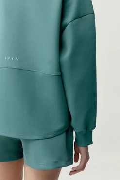 Sweatshirt oversize Lionel verde
