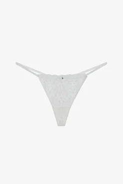 Tanga de renda marfim