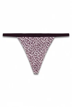 Tanga estampado animal print