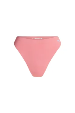 Tanga menstrual sem costura fluxo moderado rosa