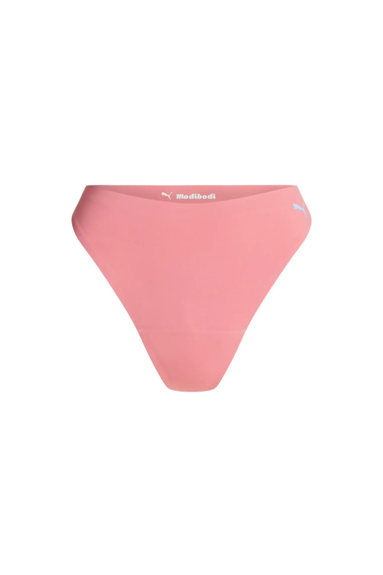 Tanga menstrual sem costura fluxo moderado rosa