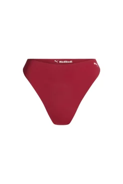 Tanga menstrual sem costura fluxo moderado Puma vermelho