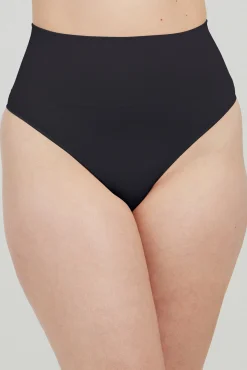Tanga modelante de cintura alta nylon reciclado