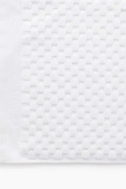 Tapete banho friso algodão bambu 50 x 70 cm.