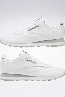Tênis desportiva de couro Reebok Classic