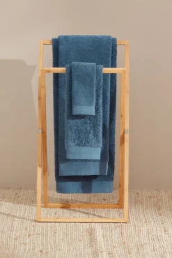 Toalha banho friso algodão egípcio 90 x 150 cm.