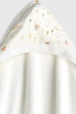 Toalha com capuz estampado floresta