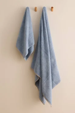 Toalha de banho pesponto decorativo