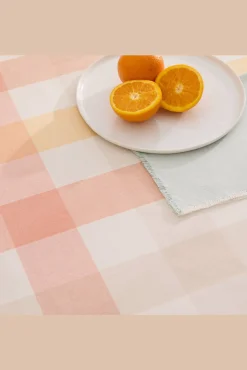 Toalha de mesa anti-manchas aos quadrados