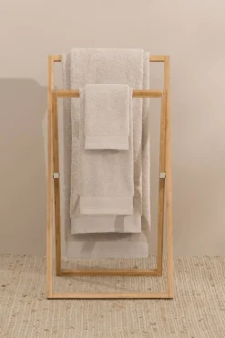 Toalha duche friso algodão egípcio 70 x 140 cm.