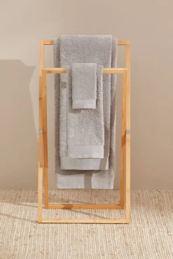 Toalha duche friso algodão egípcio 70 x 140 cm.