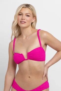Top bandeau com enchimento leve Eden