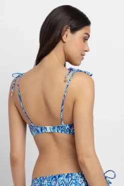Top bandeau com enchimento leve Ventura