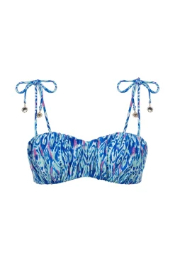 Top bandeau com enchimento leve Ventura