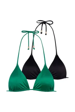 Top bikini triangular com enchimento leve Amnesia