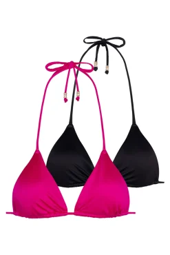 Top bikini triangular com enchimento leve Amnesia