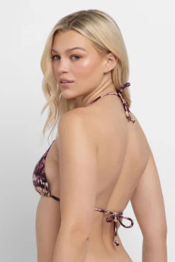 Top bikini triangular com enchimento leve Amnesia
