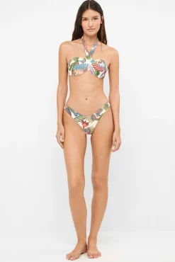 Top biquíni bandeau multiposição