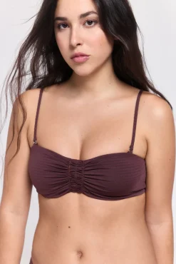 Top biquíni de tiras