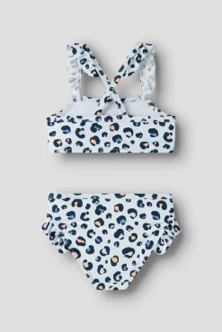 Top biquíni e cueca leopardo