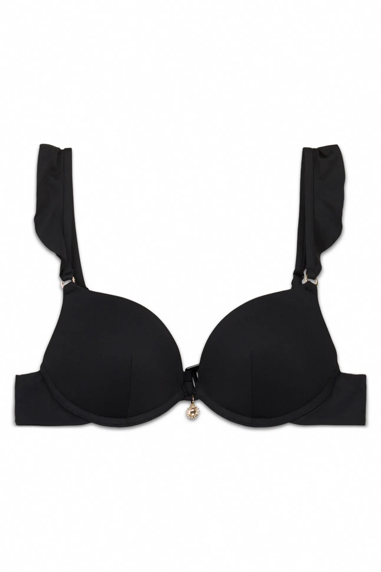 Top biquíni push-up preto