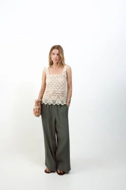 Top crochet tirantes