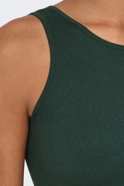 Top crop sem costura