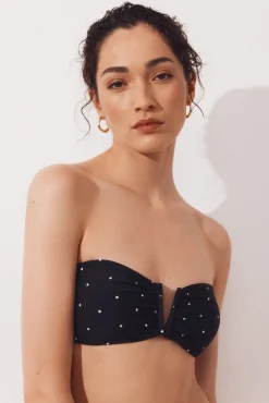 Top de biquíni bandeau