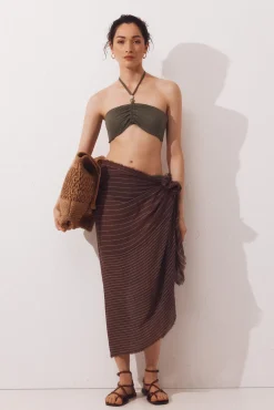 Top de biquíni bandeau