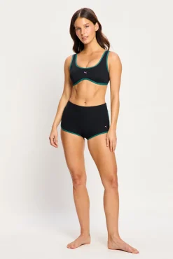 Top de biquíni Puma preto