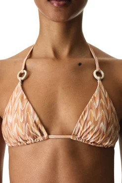 Top de biquíni triangular Kacie