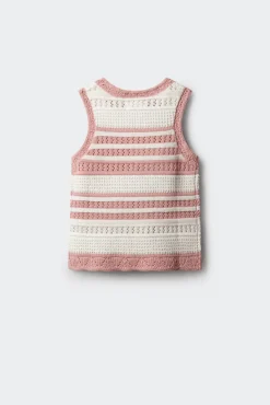 Top de malha para menina