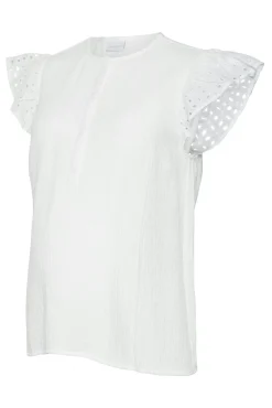 Top de manga corta maternity y lactancia