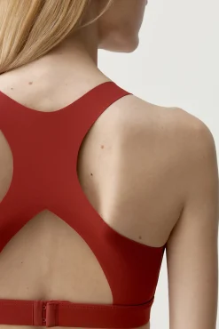 Top desportivo Brone vermelho