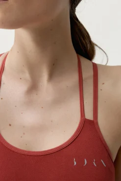 Top desportivo Sunset vermelho