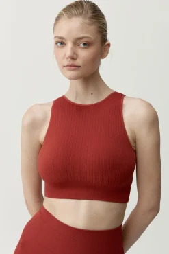 Top desportivo Zinara vermelho