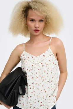 Top estampado floral
