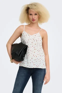 Top estampado floral
